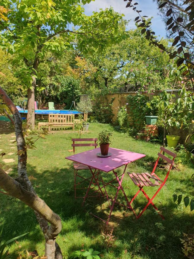 Le Clos Du Moulin Dijon,Sa Piscine, Son Jardin, Au Calme, La Campagne A La Ville Luaran gambar